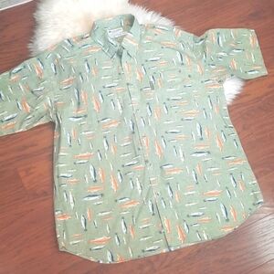 Mens Columbia Casual Button Down Shirt